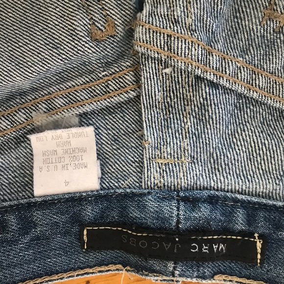 Marc Jacobs Women’s Cut Off Jeans Size 4 - Picture 5 of 5